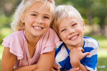 Pediatric Dentistry in Seminole and Palm Harbor, FL two kids smiling